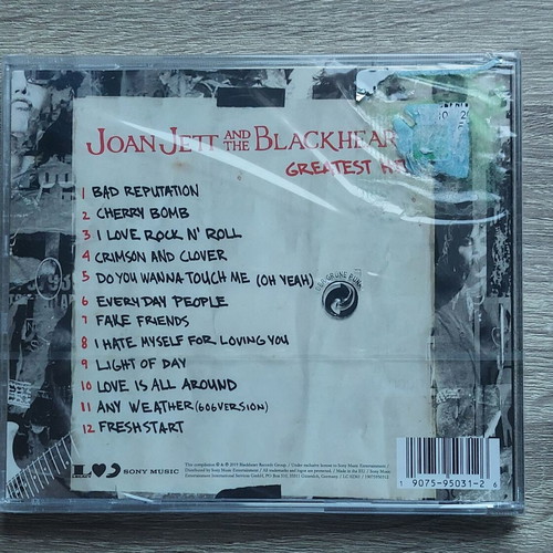 Joan Jett And The Blackhearts Greatest Hits CD new, rock
