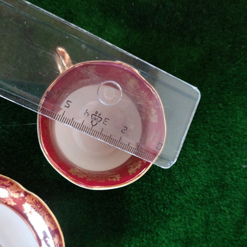 Set of two vintage Argo Japan porcelain cups like new