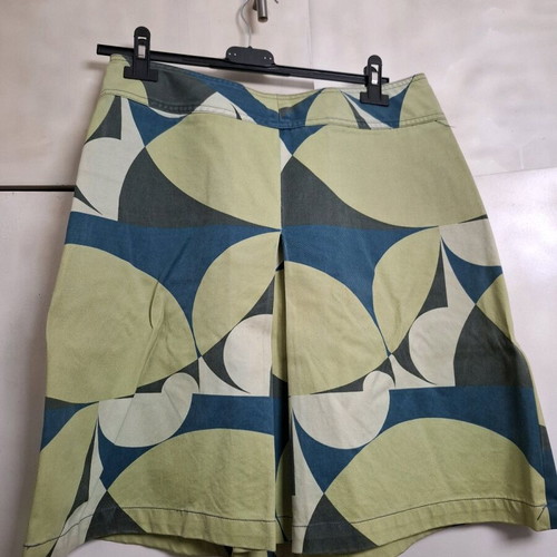 Custo Barcelona skirt used, size 38, multicolor, 100% cotton