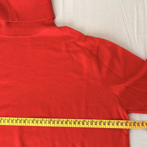 Red Turtleneck Sweater like new, size L