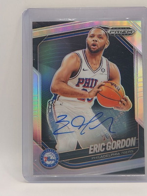 2024-25 Panini-Prizm Black Basketball Eric Gordon Base Autograph Prizm Silver