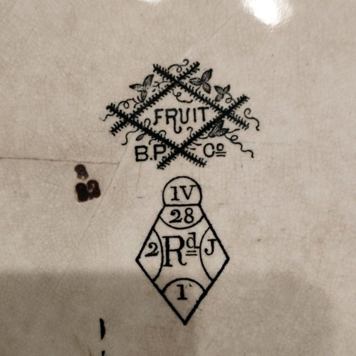 Antique plate used