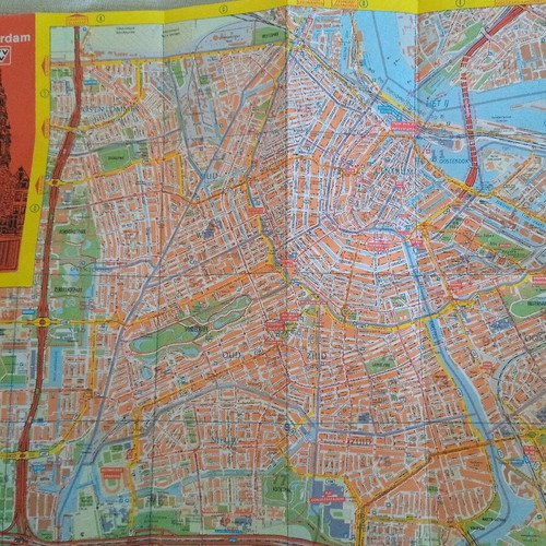 Amsterdam map used