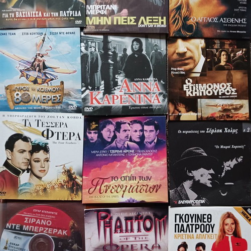 32 DVDs with foreign movies new with subtitles
