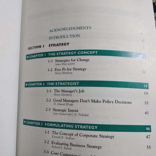 Book The Strategy Process - concepts, contexts, cases like new, English