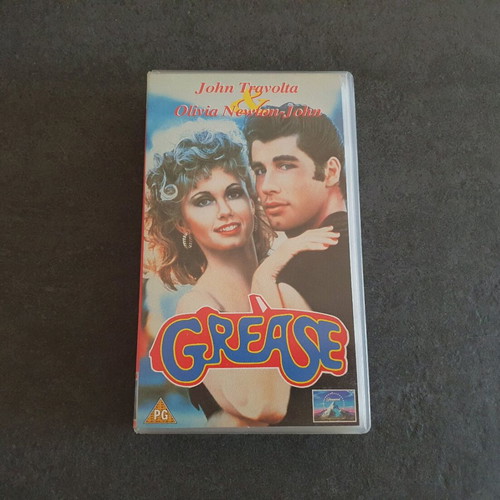 Grease VHS tape used, English version