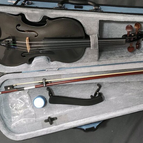 Black violin 4/4 like new
