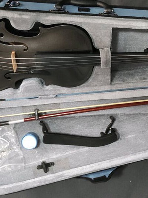 Black violin 4/4 like new