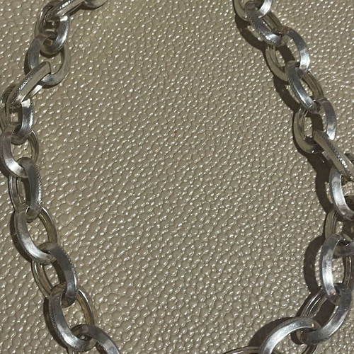 Silver 925 necklace used, 43 cm