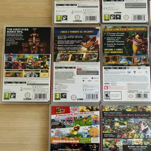 Nintendo Switch 12-game bundle with Mario and Crash titles