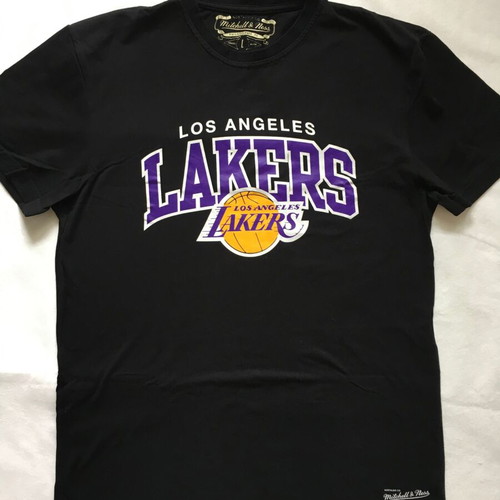 Los Angeles Lakers Mitchell Nets T-shirt L used