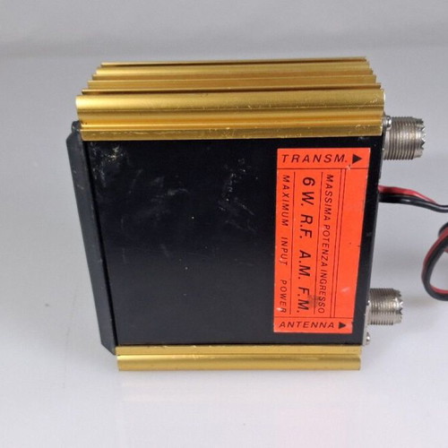 Zetagi B-150 CB amplifier used, 13.8V