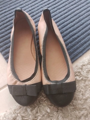 Zara ballerinas girls new, size 36, beige