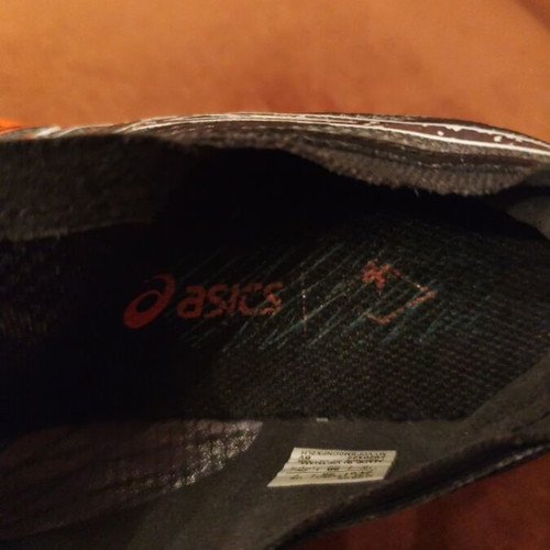 Asics Fujispeed athletic shoes like new, size 38, multicolor