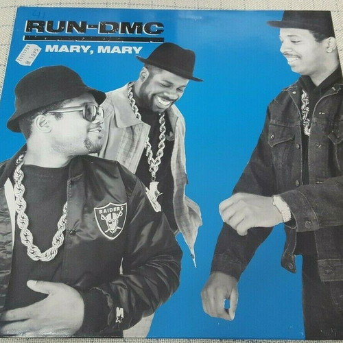 Run-DMC Mary, Mary 12' vinyl used, 1988 UK & Europe