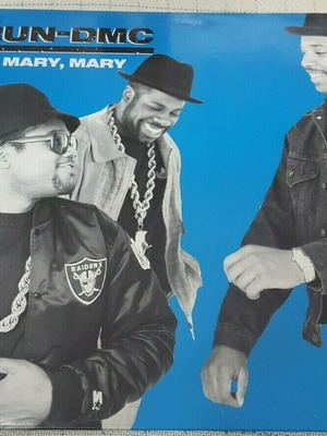 Run-DMC Mary, Mary 12' vinyl used, 1988 UK & Europe