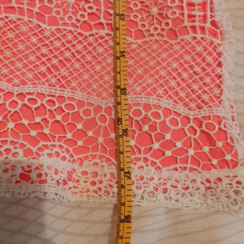 Children's sleeveless lace dress new in coral color