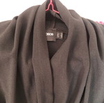 Asos black dress used with back opening and Japanese design