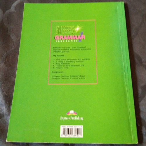 Enterprise Grammar 1 English book used