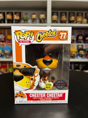 Chester Cheetah Funko Pop! 77 Ad Icons Cheetos GITD SE like new