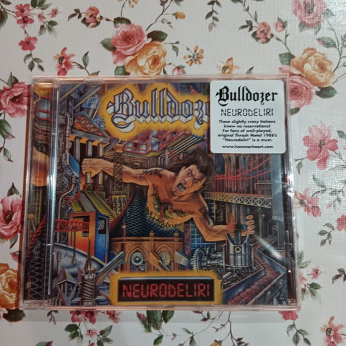 Bulldozer Neurodeliri CD new, Italian black thrash metal reissue