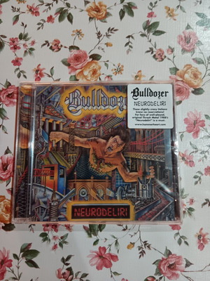 Bulldozer Neurodeliri CD new, Italian black thrash metal reissue