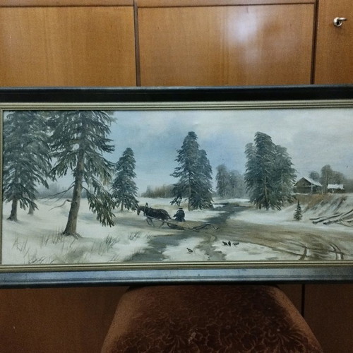 Painting like new 100.7x40.7 cm