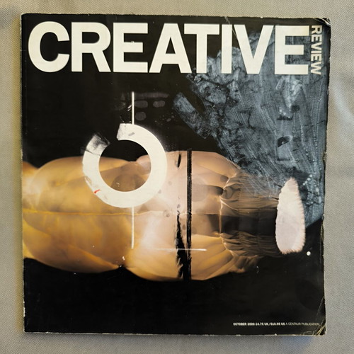 Creative Review October 2000 magazine used, rare collectible