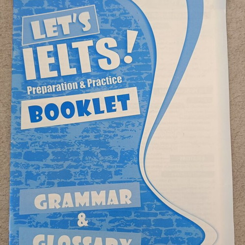 Let's IELTS! Preparation & Practice book like new, English