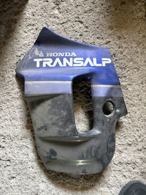 Honda Transalp 600 left front side fairing used