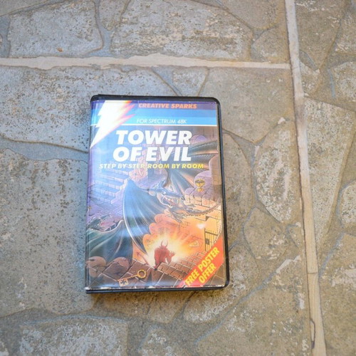 Sinclair ZX Spectrum 48K Tower of Evil cassette