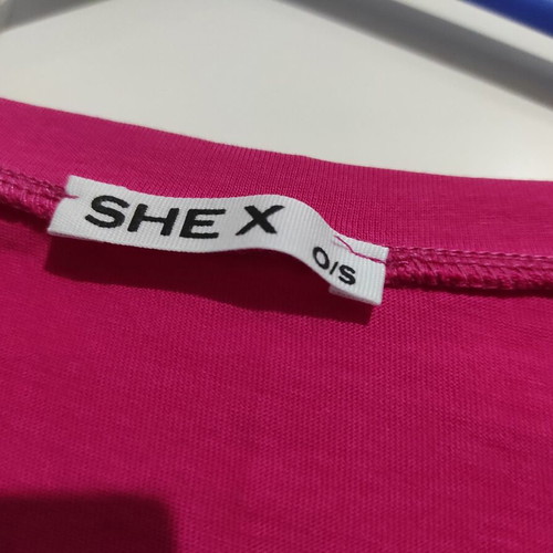 Shex blouse M used, pink