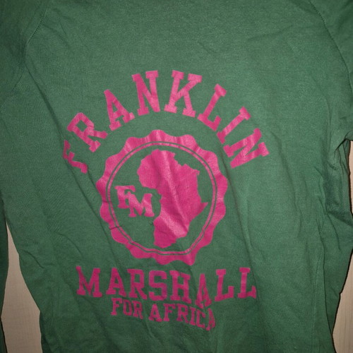 Franklin & Marshall Long Sleeve Size S Like New with “For Africa” Print