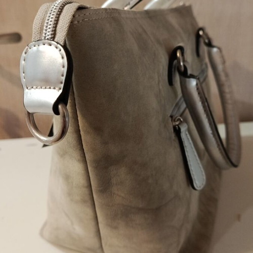 Women's shoulder bag new, gray