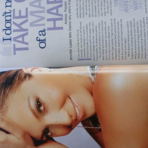 English magazines like new Cosmopolitan and Glamour