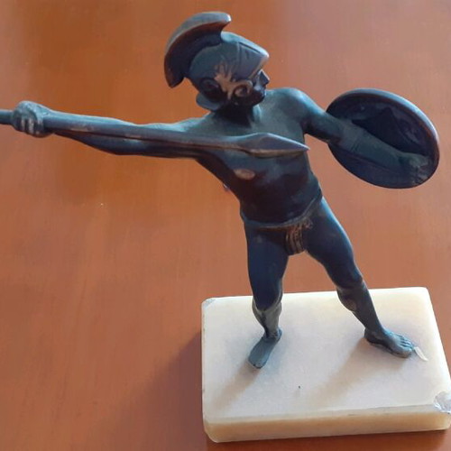 Bronze statue of Achilles used, heavy