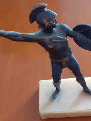 Bronze statue of Achilles used, heavy