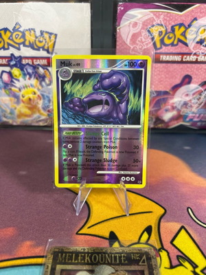 Pokemon card Muk reverse holo platinum base set σαν καινούργιο