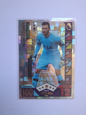 Topps Match Attax Premier League 2016-17 Hugo Lloris 100 Club card new