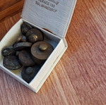 Old scale weights and pans set