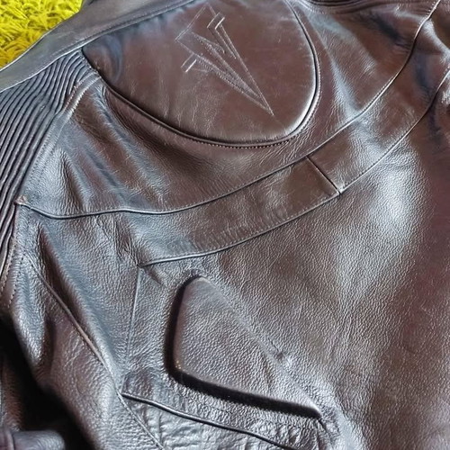 Wintex leather motorcycle jacket size XS like new