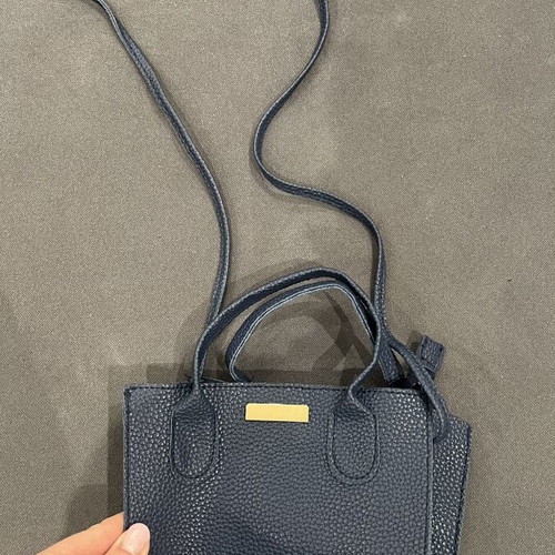 Small crossbody bag new, navy