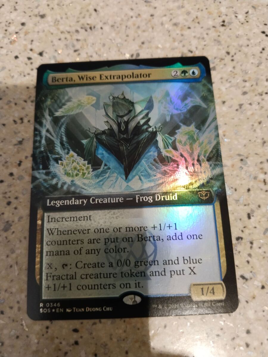 Berta, Wise Extrapolator foil new Magic… - € 3,00 - Vendora.cy