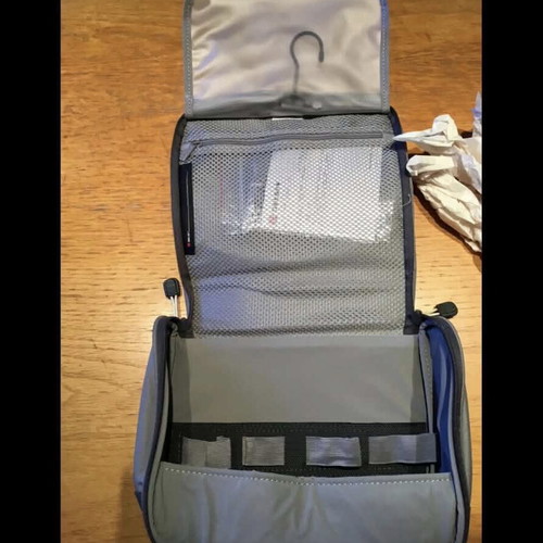 Delsey organiser wet pack grey new