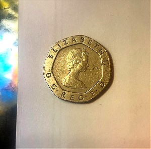 20 pence coins RARE 1982 & 1995