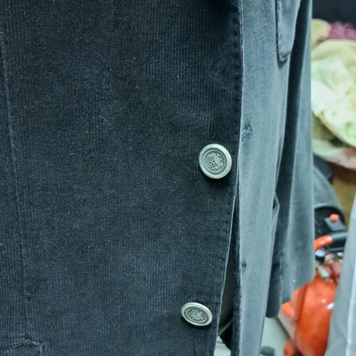 Prince Oliver jacket like new, fine corduroy, size 50, gray