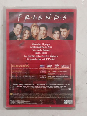 Friends DVD season 2 episodes 7-12 in Italian with subtitles like new