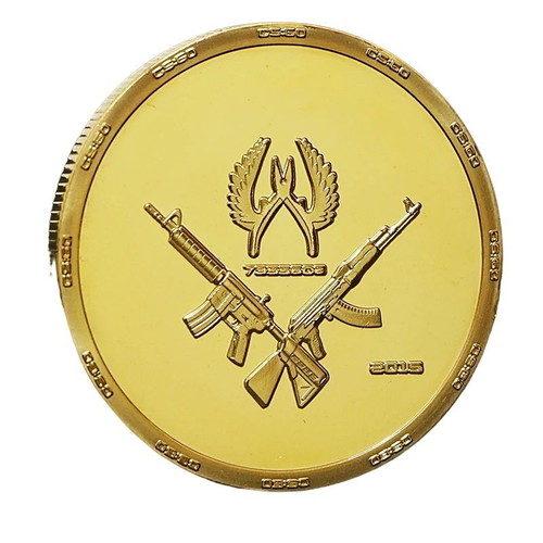 Counter-Strike Global Offensive Gold Coin new, collectible souvenir