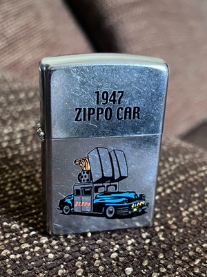 Zippo Car Street Chrome lighter mint condition