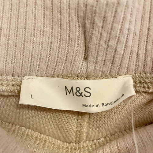 Marks & Spencer lounge wear pajama, light camel, size Large Long